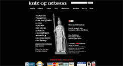Desktop Screenshot of cultofathena.com